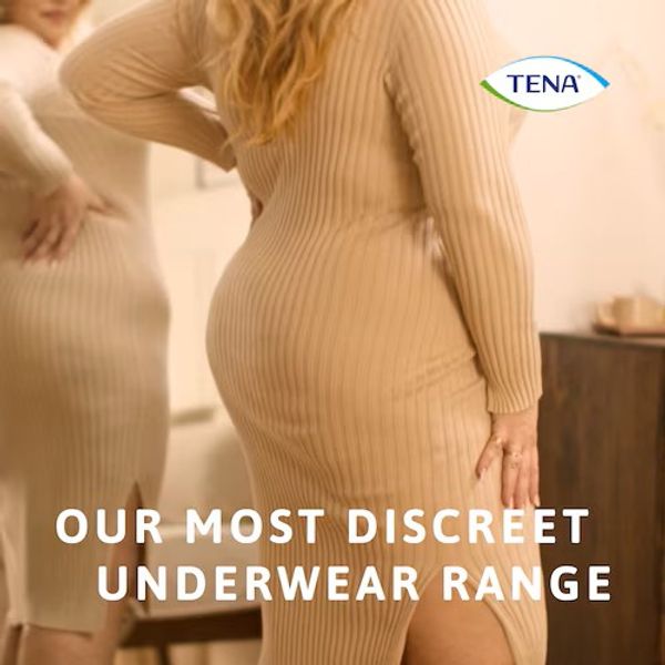 TENA Silhouette Plus, High Waist, Cr&egrave;me, M